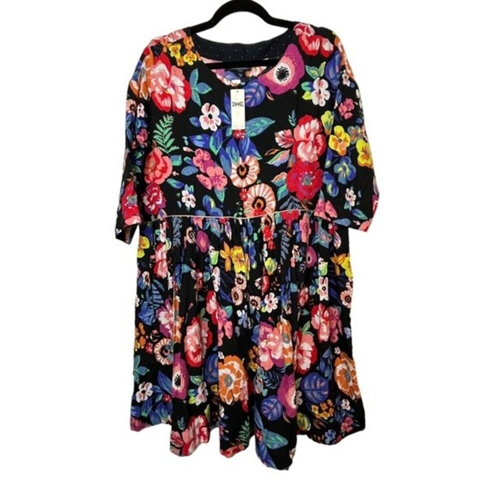 NWT Anthropologie Maeve Magnolia Tunic Dress Floral Size S Women